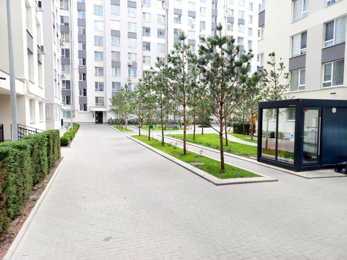 Apartament Dragut In Centrul Orasului! คีชีเนา ภายนอก รูปภาพ