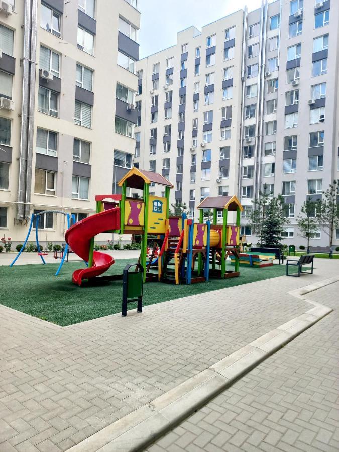 Apartament Dragut In Centrul Orasului! คีชีเนา ภายนอก รูปภาพ